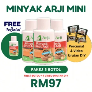 Minyak Arji mini Pakej 3